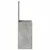 Toaletni stol Betonski sivi 50 x 41 x 135 cm Konstruirano drvo