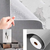 Samolepilne tapete (35 x 500 cm) | WALLPOSH, Bela