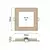 LED ugradna svetiljka SQUARE LED/6W/230V 4200K 11,8x11,8 cm braon