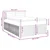 Vidaxl Box spring postelja z vzmetnico roza 160x200 cm žamet
