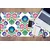 Decormat Podloga za pisalno mizo Folk pattern 90x45 cm