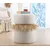 Atelier del Sofa Tabure 50x39x39, Krem