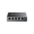 Omada 5-Port Gigabit Easy Managed Switch 5× Gigabit RJ45 Ports Desktop Steel Case Integration with Omada SDN Controller, Flow Control, Loopback Detection, Port Isolation, Port Mirroring, LAG, VLAN, IGMP Snooping, QoS, Storm Control