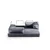 Atelier del Sofa Dvosed Via Con, 200x100x80 cm, Siva