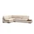 Atelier del Sofa Tulip Corner Left With Pouf Ugaona garnitura, Krem