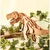 GRAINE CREATIVE 3D Puzzle T-rex 49kos
