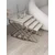 Hanah Home Ela set od 4 umetnuta stočića, antik ram, krem MDF ploče
