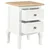 vidaXL Nočna omarica 2 kosa MDF 35x30x49 cm bela