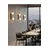 Opviq zidna lampa 1417-APL, LED 16 W, crna