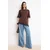 Trendyol Milla Ženska majica TWOSS26TS00196, Braon