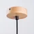 Sollux SL.1324 - Luster na sajli INDY 1xE27/15W/230V prečnik 38 cm crna