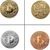Kovanica Bitcoin CA-13437 - Zlatna / Tip2 KP13437
