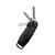 Orbitkey Pebbled Leather Key Organiser Emerald