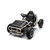 BENEO električna gokart SPORT-KART 24V (EVA kolesa, usnjeno sedežno, 2 x 50W motor), črn