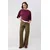 Trendyol Milla Ženska majica TWOSS26TS00047, Bordo