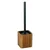 WENKO 26104100 - WC četka SERRO 10x37 cm braon/crna