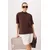 Trendyol Milla Ženska majica TWOSS24TS00074, Braon
