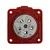 shumee Ravna CEE vtičnica 400V 16A/5P 75x75 mm TP Electric 8828