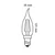 LED sijalica VINTAGE FILAMENT E14/1,5W/230V 2400K - Osram