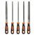 Kraft&Dele Set železnih pil 5 kosov 200 mm KD10891