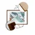 Uokvirena slika Wallity Lmnmdlkahve46, 33x48 cm