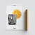 Wallity Poster Negroni-2056, 21x29,7 cm, Beli