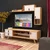Hanah home TV Komoda Eleva Hrast-Bela
