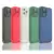 Maska Clear color za iPhone 14 Pro Max crvena.