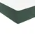 Vidaxl Box spring postelja z vzmetnico temno zelena 90x200 cm žamet
