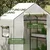 Homestar Zamenjava pokrova za rastlinjak 140x73x190 cm bela