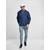 Basic Pull Over Jacket Dark Blue