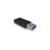 RAIDSONIC Moški | 9-pinski USB tipa A | Ženska | 24-pinski USB-C | Črna