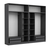 Hanah Home Garderober Kale-5267, 270x255x52 cm, Antracit