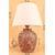 Opviq Stona lampa YL684, 30x20x42 cm, IP20, Krem-crvena