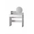 HANAH HOME Sto za šminkanje Harmony Mini Round White