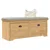 vidaXL Klubska klop BODO Medeno rjava 118 x 40 x 50 cm Konstruiran les