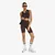 Modrček adidas Essentials 3 Stripes Seamless Bralette Aurora Coffee S