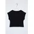Trendyol Curve Ženska bluza Tbbss26Af00066, Crna