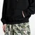 Mikina Marcelo Burlon County Goth Boxy Hoodie Black/ Deep Green S