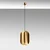 Opviq Luster Corner-13784-, 20cm, IP20, Zlatne boje
