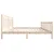 vidaXL Posteljni okvir 180x200 cm trden les