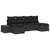 Sjedeća garnitura za vrt 6 pcs Crna 55 x 62 x 69 cm Poli ratan