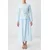 Trendyol Modest Ženska haljina Tctss26Eb00043, Svetloplava
