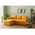 ATELIER DEL SOFA Ugaona sofa-krevet Kado Mustard