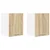 vidaXL Viseča omarica Riga 2 pcs Sonoma hrast in bela 30 x 31 x 40 cm