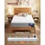 Songmics Vzmetnica 200x90x20 cm modra