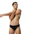 Speedo HYPERBOOM SPL 7CM BRF AM, kopalke, črna 80030171