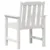Vrtna stolica 4 pcs Bijelo 65.5 x 59 x 88 cm Polietilen