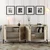 Hanah Home Konzolni sto Venedik, 180x78x35 cm, Bež
