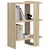 Polica Sonoma hrast 52 x 25 x 71,5 cm Konstruirano drvo